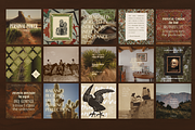 The Warrior Template Bundle, a Social Media Template by The Flossy Finch (Thumbnail 8 of 24)