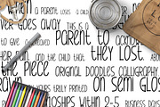 Mondix Typeface, a Script Font by beeART (Thumbnail 2 of 5)