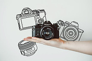 Camera & Photography Icons Pack, an Outline Icon by Hatch Design Workshop (Thumbnail 2 of 9)