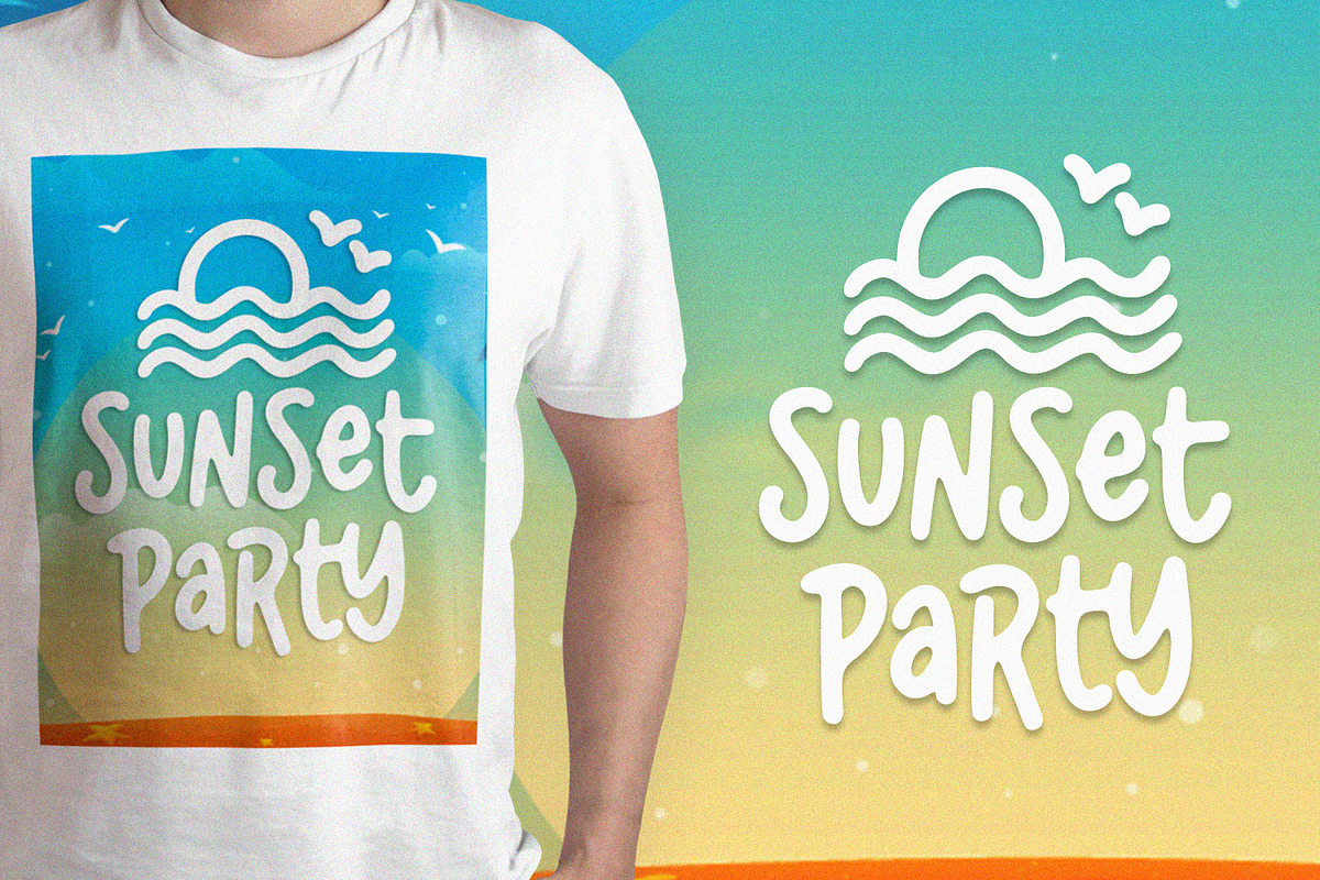 California Vibes - Playful Font, a Handwritten Font by Alpaprana (Photo 3 of 9)