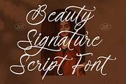 Brittney Morgareta Signature Script, a Script Font by Letterena Studios Script (Thumbnail 9 of 15)