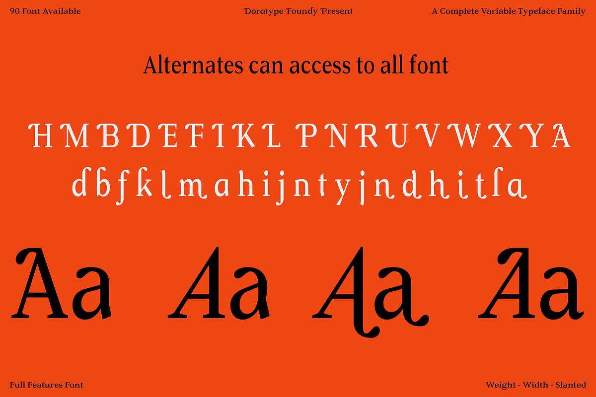 Roxetto, a Serif Font by Dora Typefoundry (Photo 3 of 10)