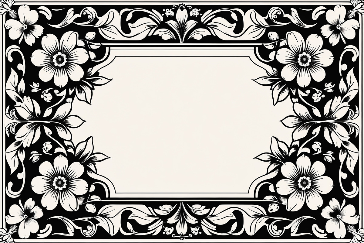 Vintage Frame Collection, an Illustration by yasushie (Photo 6 of 9)