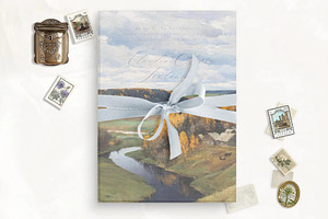 Farm Vellum Overlay for Wedding