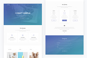 Onepage — Portfolio HTML Template, a HTML Template by artemmashirov (Thumbnail 2 of 2)