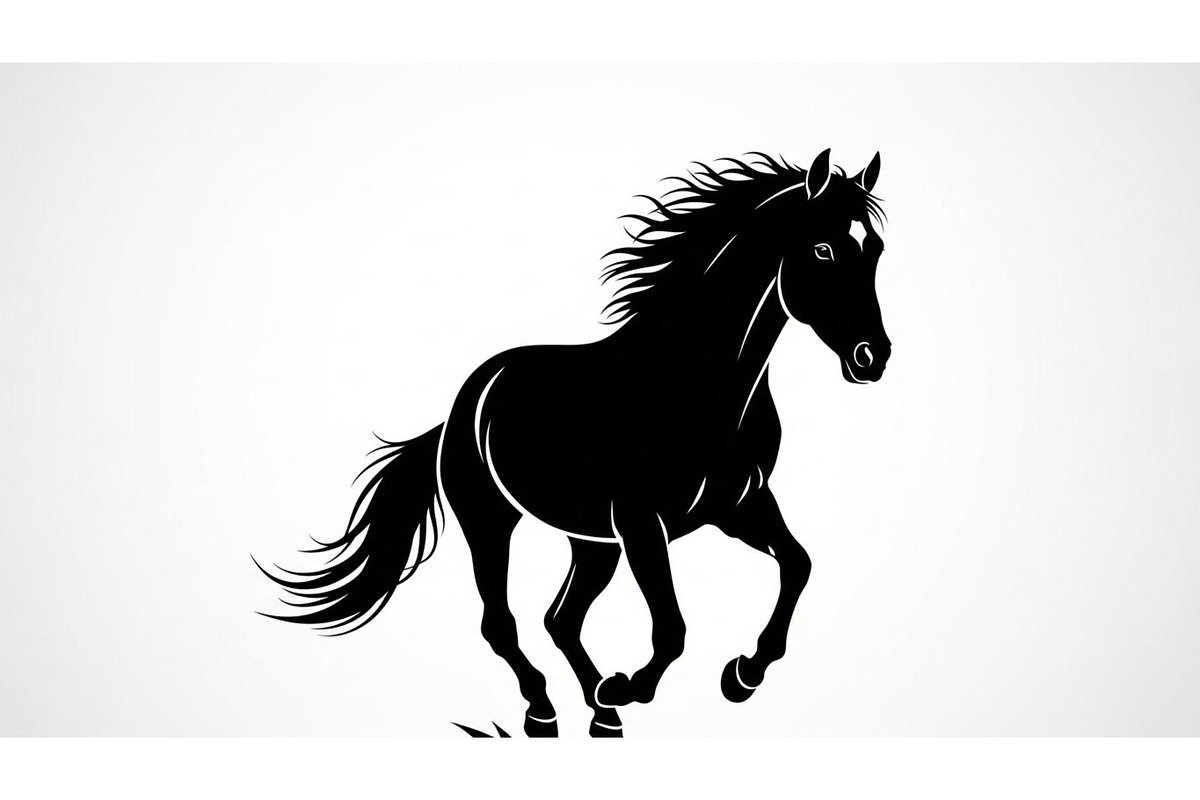 Black Horse Silhouette Bundle, an Illustration by jahid234 (Photo 31 of 31)