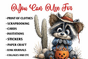 Cute Western Halloween Clipart, a Seasonal Illustration by fashionaddict (Thumbnail 6 of 7)