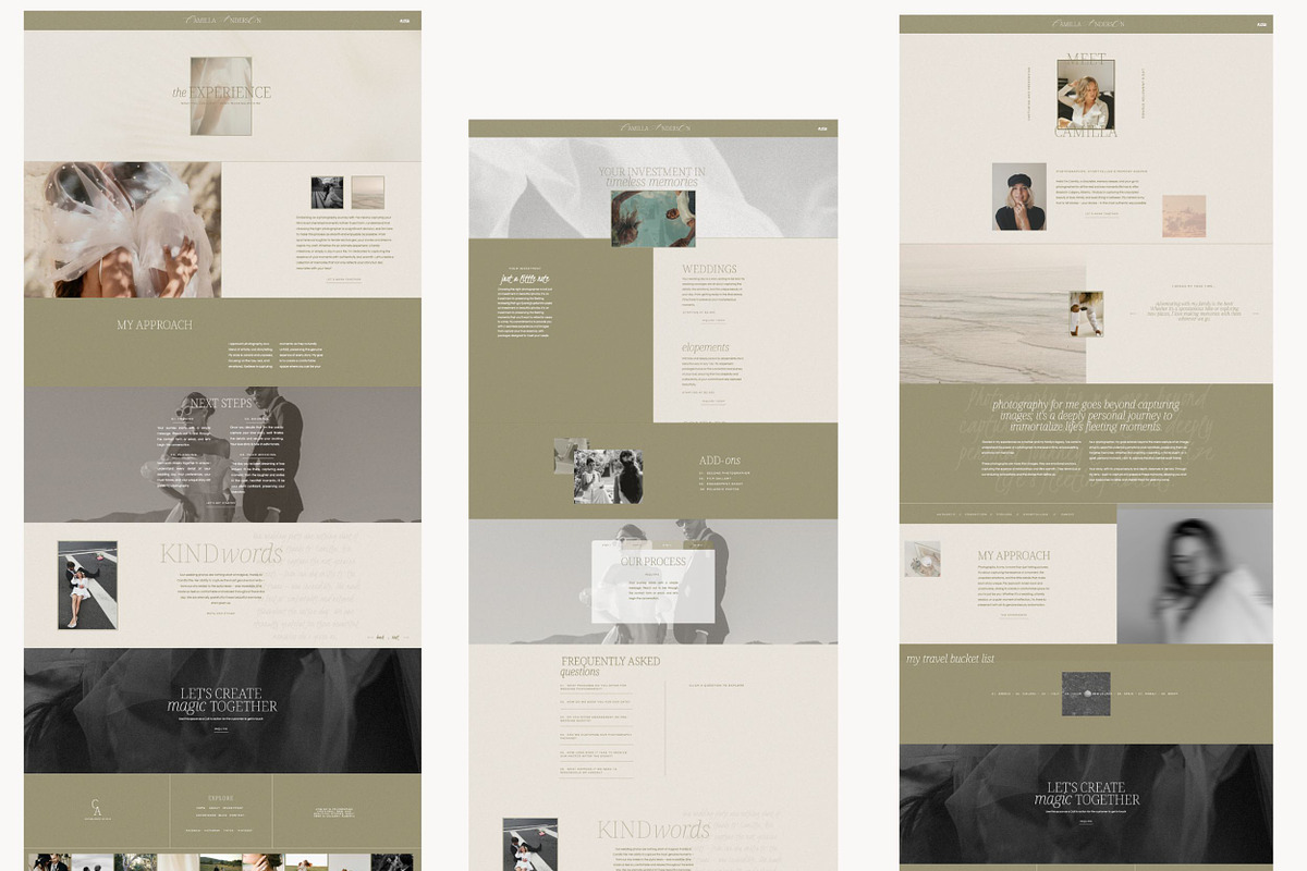 Showit Website Template | Camilla, a Websites & App Template by Hey Ambr Creative (Photo 2 of 7)