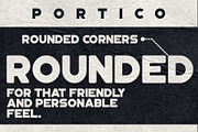 Portico Typeface, a Sans Serif Font by Tugcu Design Co. (Thumbnail 10 of 12)