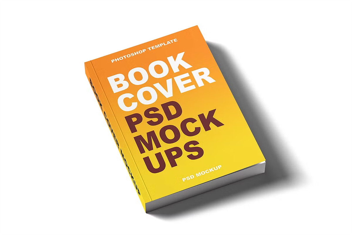 Book Cover Mockup, a Books & Magazine Mockup by Mockupfit (Photo 6 of 22)