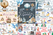 Dream BUNDLE 60% off, a Decorative Illustration by Ann Art Houze (Thumbnail 1 of 11)