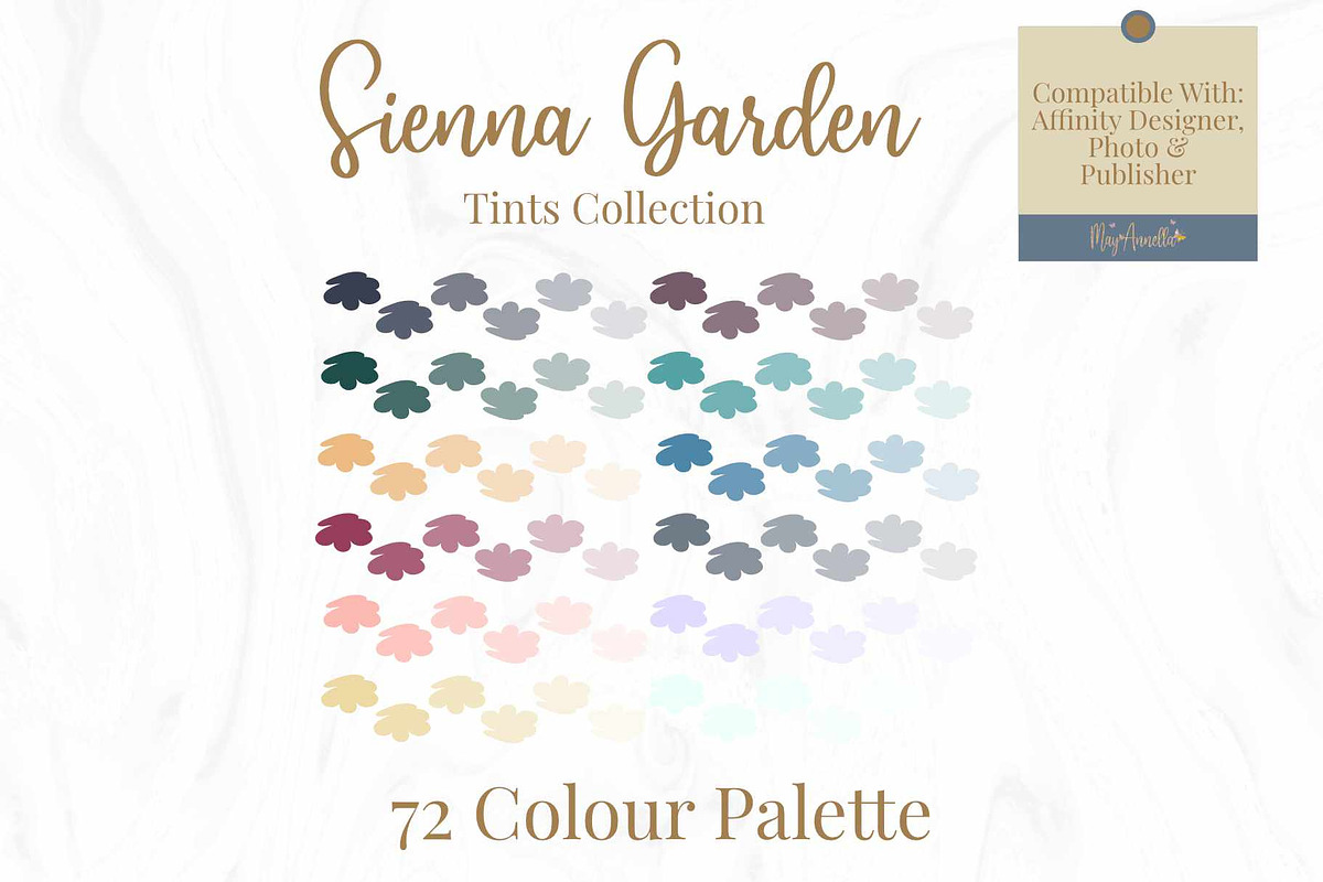Cool & Soft Palette Affinity Suite, a Palette Add-On by May Annella (Photo 1 of 8)