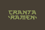 Ghozda - Modern Japanese Typeface, a Font by Letterna (Thumbnail 2 of 4)