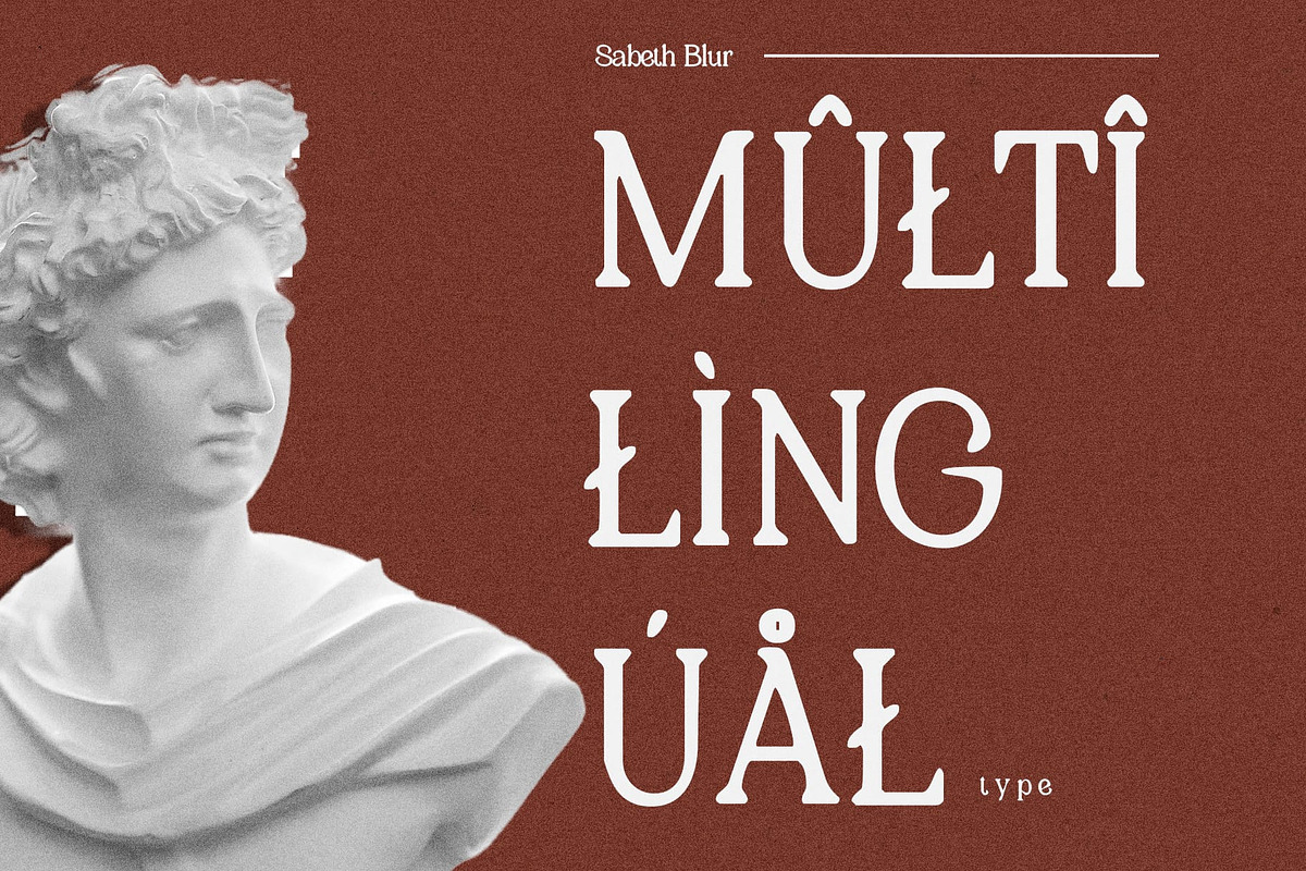 Sabeth Blur, a Serif Font by Craft Supply Co. (Photo 7 of 8)