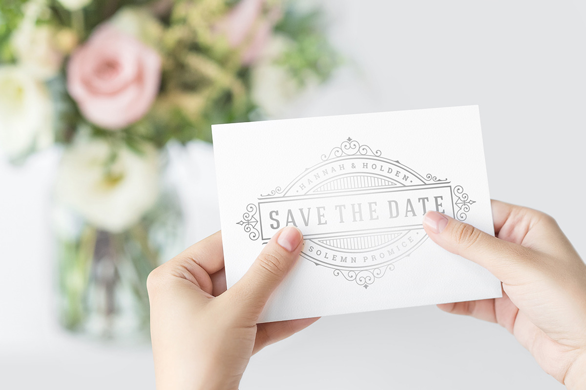 18 Wedding Logos and Badges, a Branding & Logo Template by Vasya Kobelev (Photo 5 of 13)