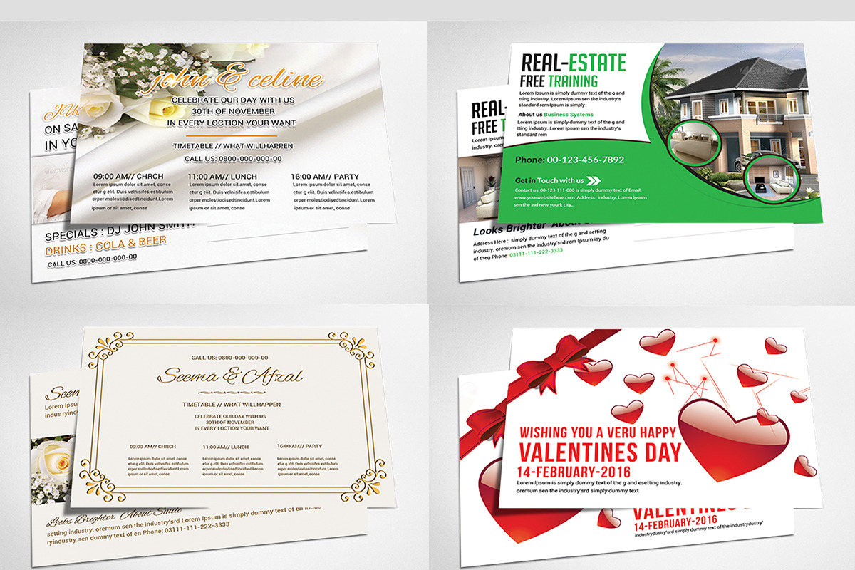 Bundle 50Corporate Flyer 20 PostCard, a Flyer Template by AfzaalGraphics (Photo 9 of 9)