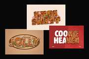Christmas Cookie Text Effect, a Layer Style Add-On by Matsero (Thumbnail 2 of 4)