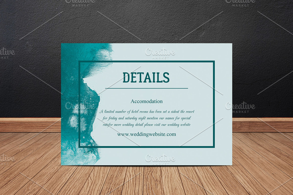 Wedding Invitation, an Invitation Template by Saphari (Photo 3 of 8)