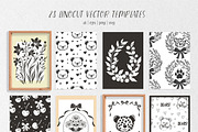 100 Teddy Bear linocut prints, an Object Graphic by DariSmartArt (Thumbnail 10 of 15)