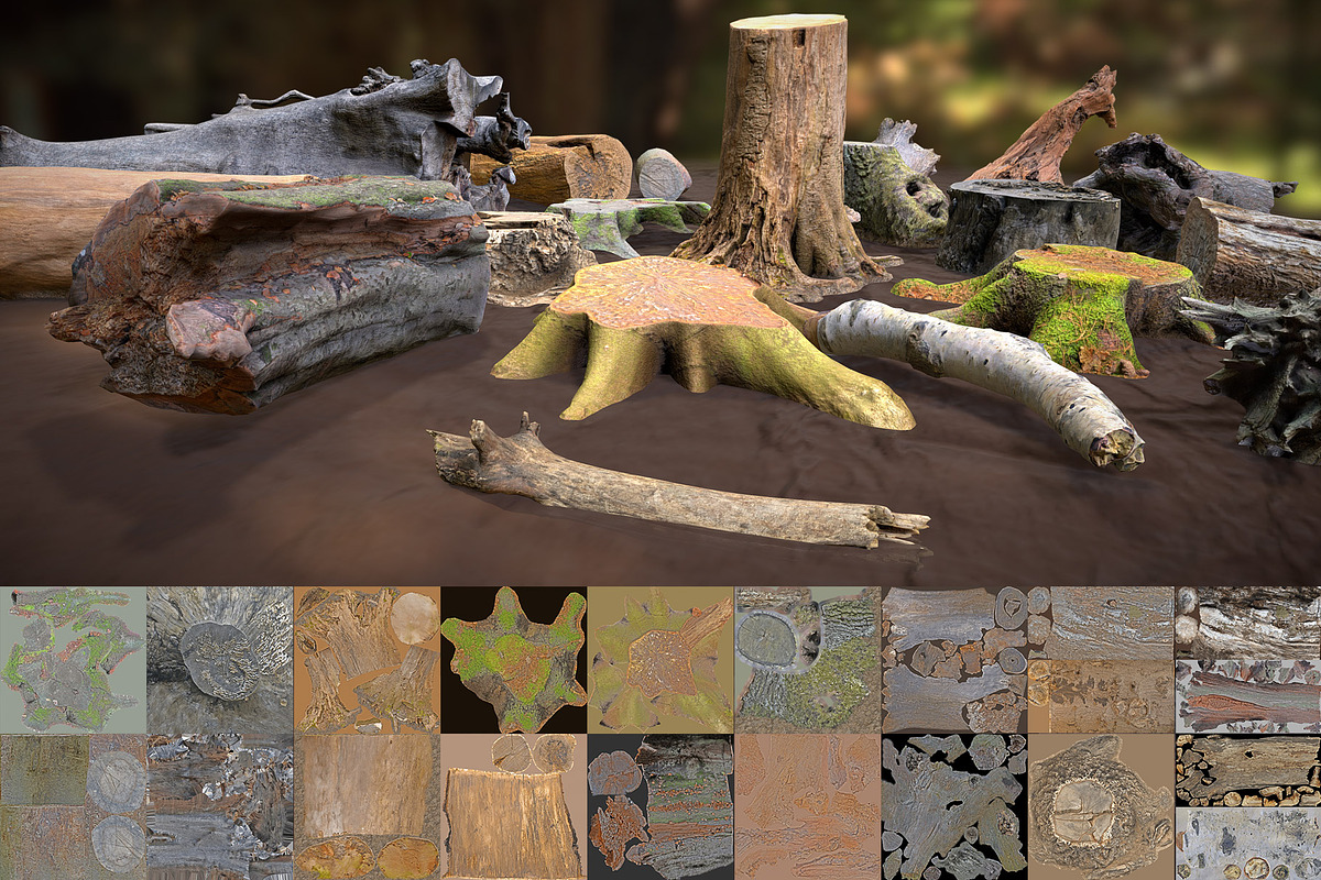 Forest Elements, an Environmental 3D Model by Beatheart Creative Studio (Photo 20 of 25)