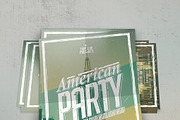 American Party Flyer Template, a Flyer Template by Graphicfy Templates (Thumbnail 4 of 5)