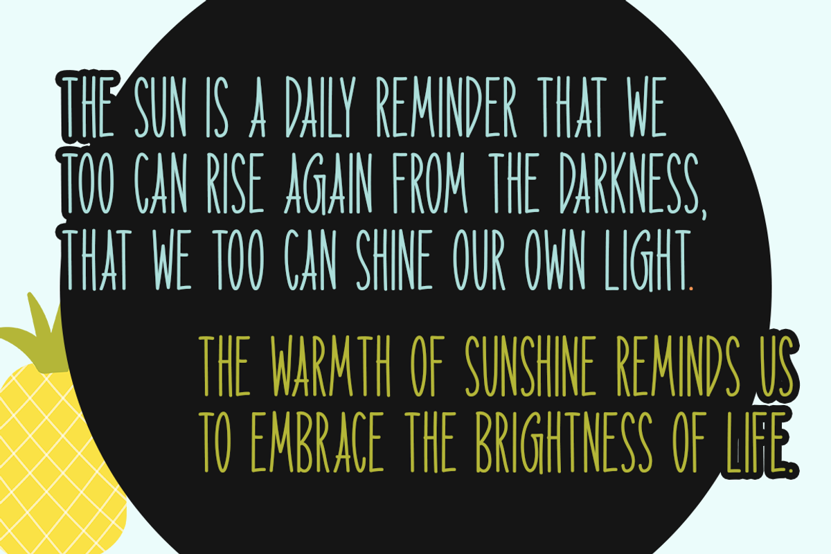 Mellow Sunshine Typeface, a Handwritten Font by Seemly Fonts (Photo 3 of 5)