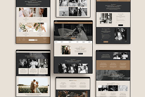 Wedding Photography Website Template