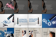 Skincare Instagram Templates Canva, a Social Media Template by Design Driven Media (Thumbnail 2 of 7)