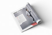 Magazine Template InDesign 09, a Magazine Template by Love Graphic Design (Thumbnail 2 of 28)