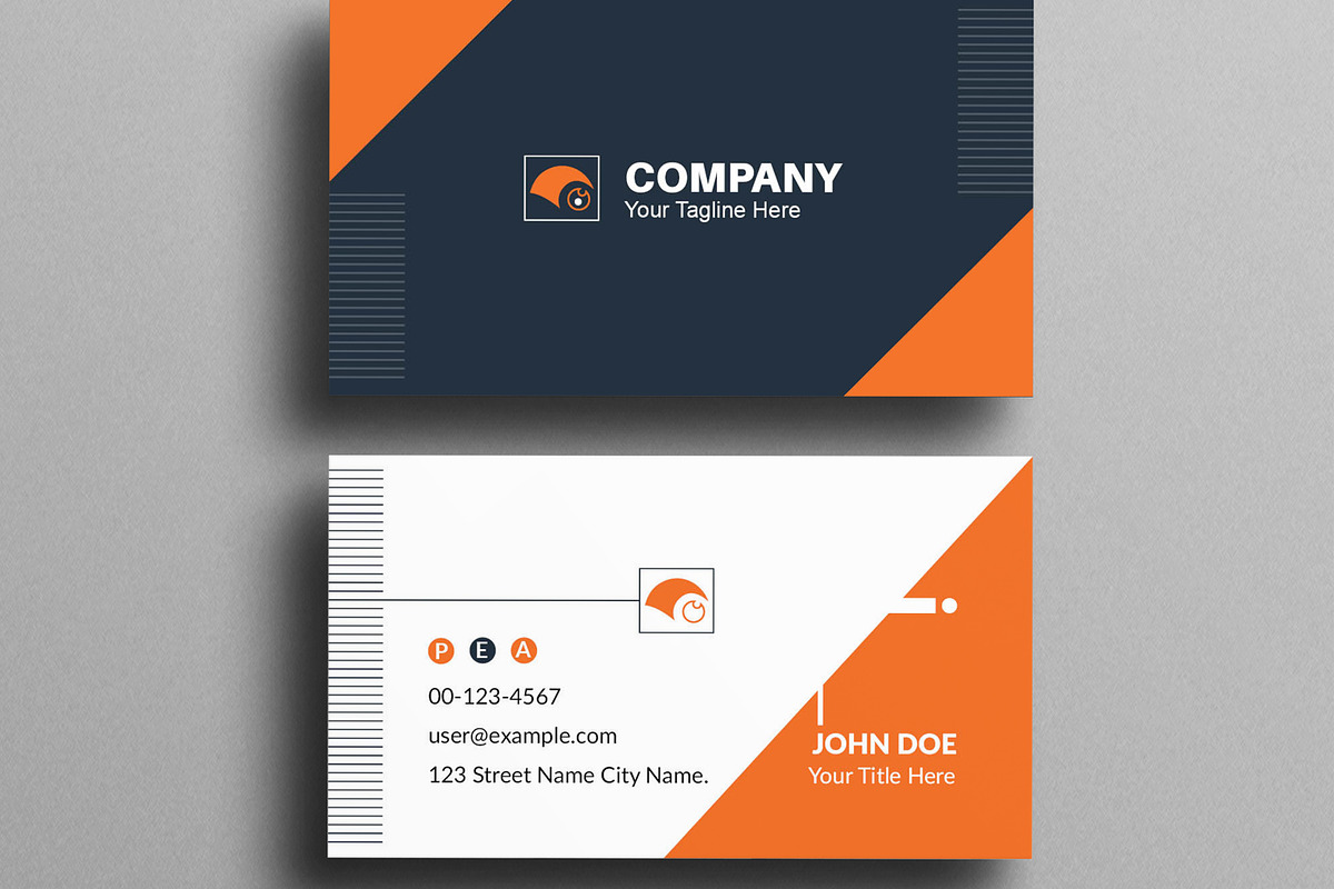 Business Card Layout, a Business Card Template by MightyDesign (Photo 3 of 6)