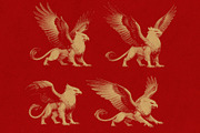 Heraldic Griffin Vintage Engraving, an Object Graphic by Kaizla03 (Thumbnail 4 of 5)