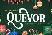 Quevor Font, a Serif Font by Runsell Studio (Thumbnail 1 of 5)