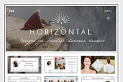 Elsewhere Vintage Social Media Pack, a Social Media Template by NordWood (Thumbnail 7 of 8)