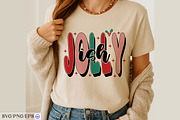 Retro Jolly Ish Christmas Shirt, a Seasonal Illustration by mh_arif (Thumbnail 4 of 4)
