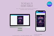 Gaming Birthday Invitation Template, an Invitation Template by InvitingStorys (Thumbnail 7 of 11)