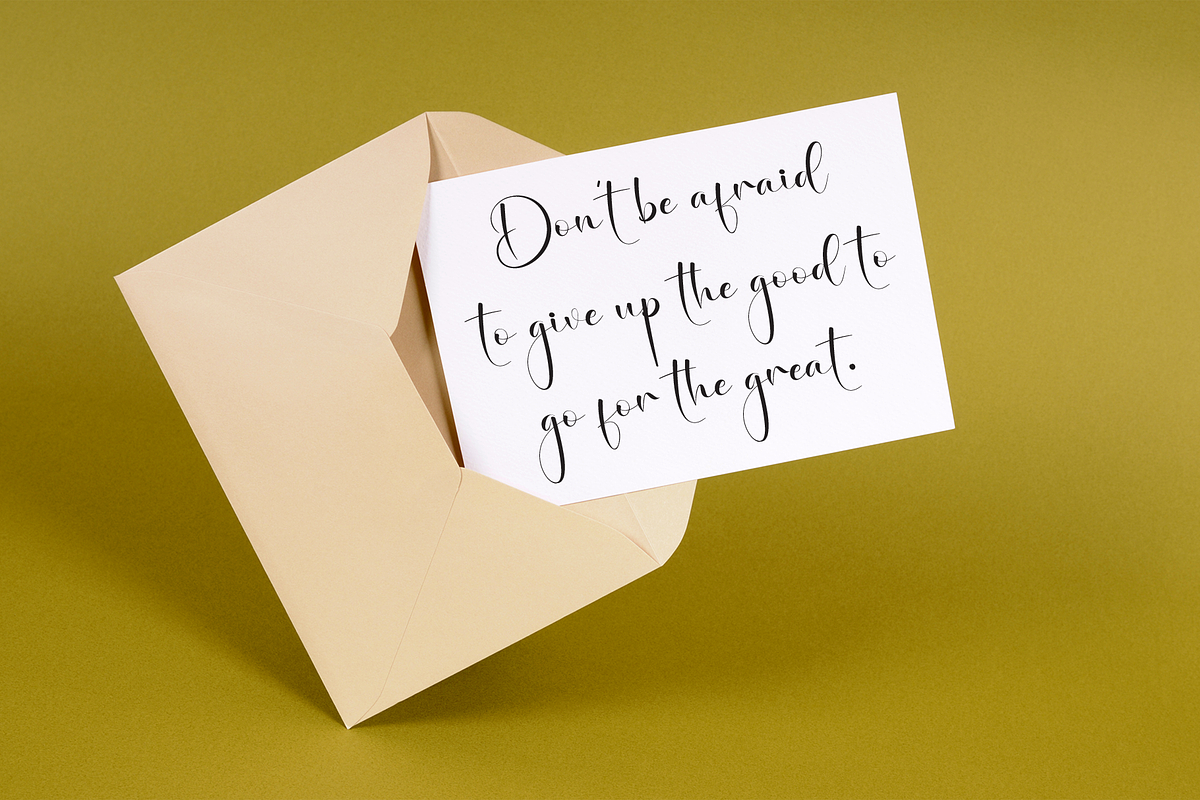 Overtimes | Script Font, a Handwritten Font by Scratchones (Photo 4 of 9)