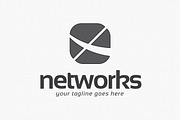 Networks Logo Template, a Branding & Logo Template by PixaSquare (Thumbnail 4 of 5)