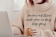 Paperheart Script, a Script Font by Beck McCormick (Thumbnail 8 of 10)