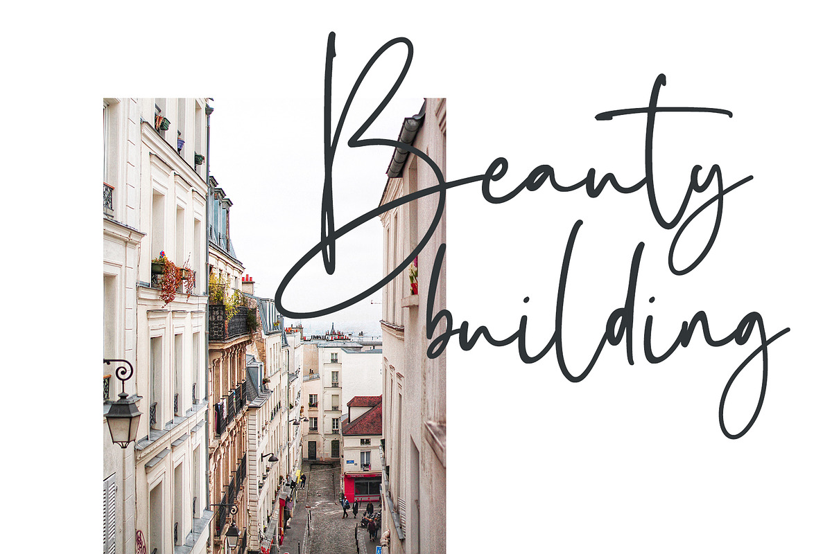 Relation - Script Handwrittem Font, a Script Font by alphArtype (Photo 6 of 7)