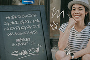 Swatch Out, a Script Font by Madjack.font (Thumbnail 10 of 11)