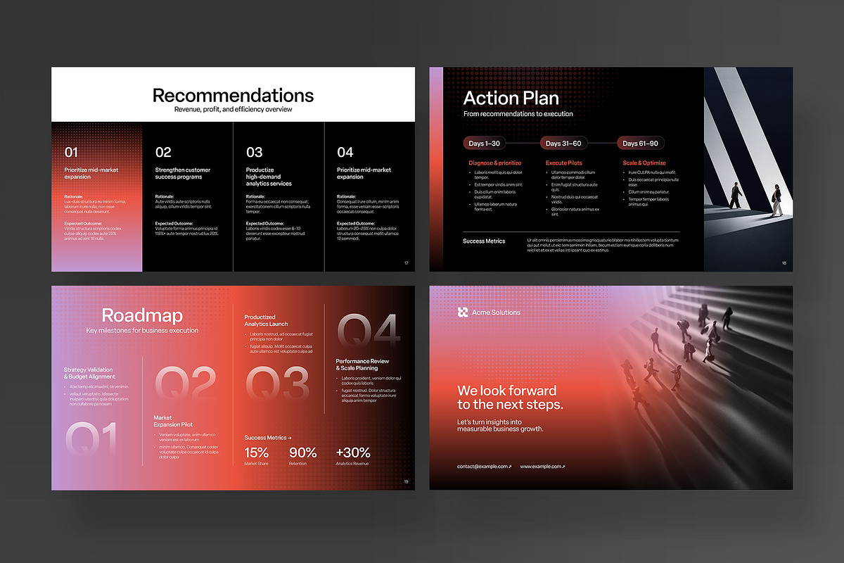 Business Analysis Presentation Templ, a Presentation Template by BrandPacks (Photo 6 of 7)