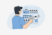 Smart Hospital Illustration, an Object Graphic by Jump Studio (Thumbnail 5 of 12)
