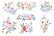 Spring watercolor clipart, an Illustration by Love Watercolor Store (Thumbnail 3 of 7)