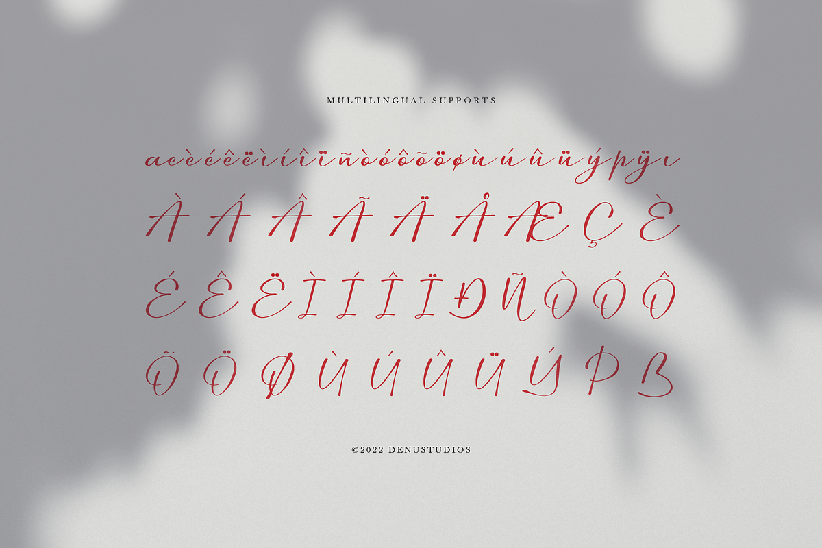 Amaterla Farmosa Casual Handwritten, a Script Font by Denustudios (Photo 7 of 8)