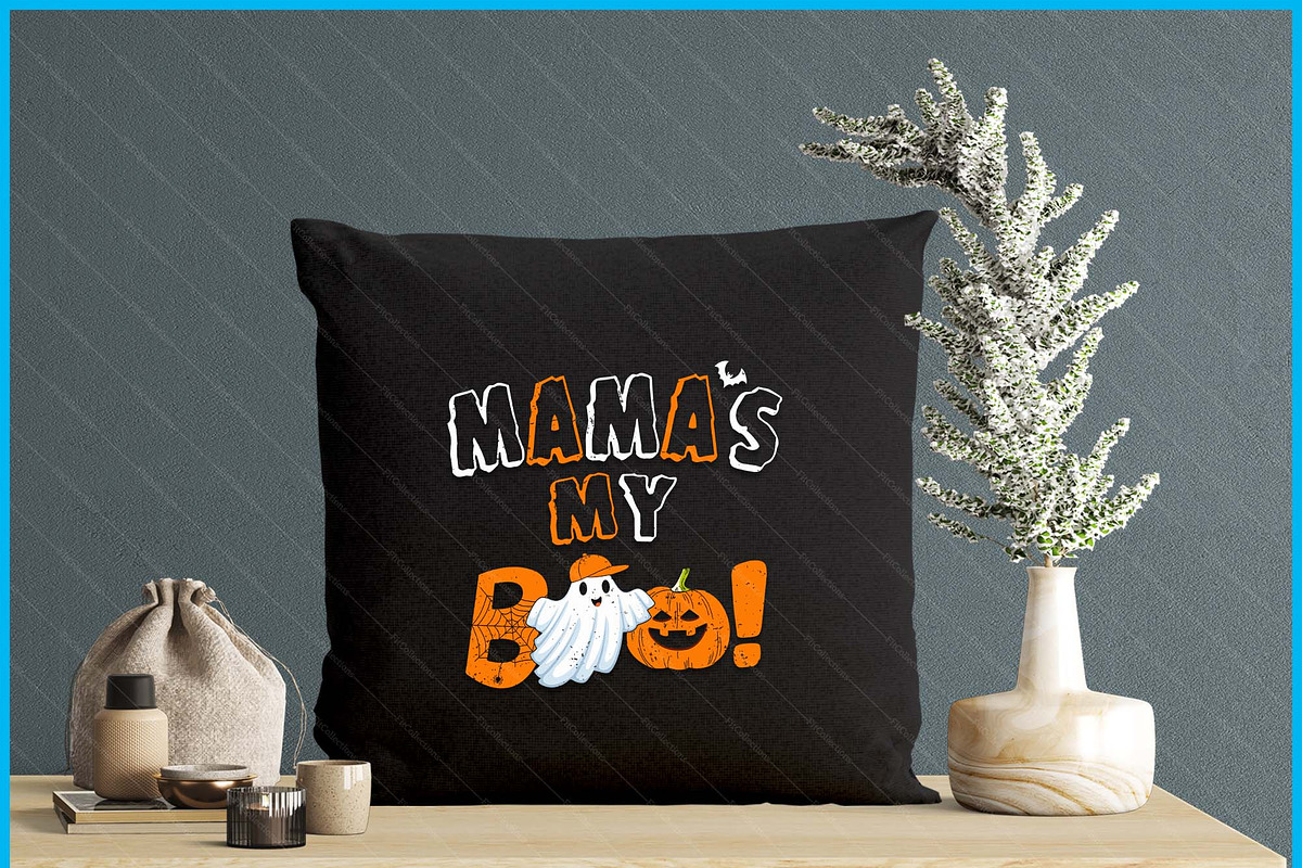 Mama’s My Boo Funny Halloween Ghost, a Graphic by Creativeusart (Photo 4 of 4)
