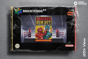 Nintendo N64 Cartridge Mockup