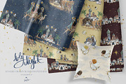 Nativity Christmas Family Patterns, a Pattern Graphic by KaramfilaS (Thumbnail 1 of 14)