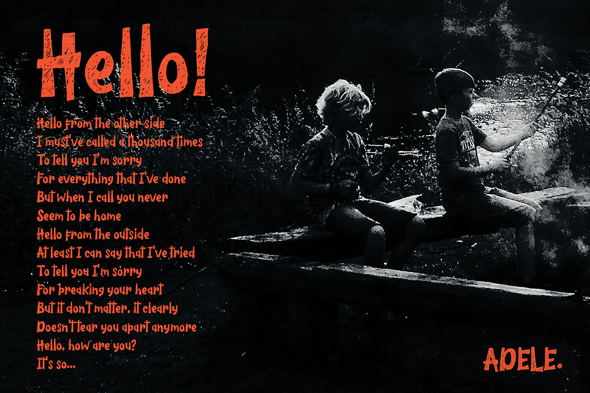 The Wildeast Font, a Font by trustha (Photo 4 of 9)