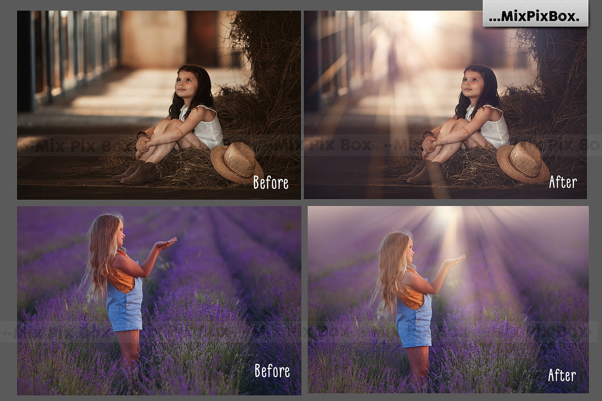 Sun Rays Photo Overlays, an Object Graphic by MixPixBox (Photo 3 of 9)