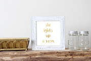 Rose Bud Hand-Lettered Font, a Sans Serif Font by Beck McCormick (Thumbnail 4 of 4)